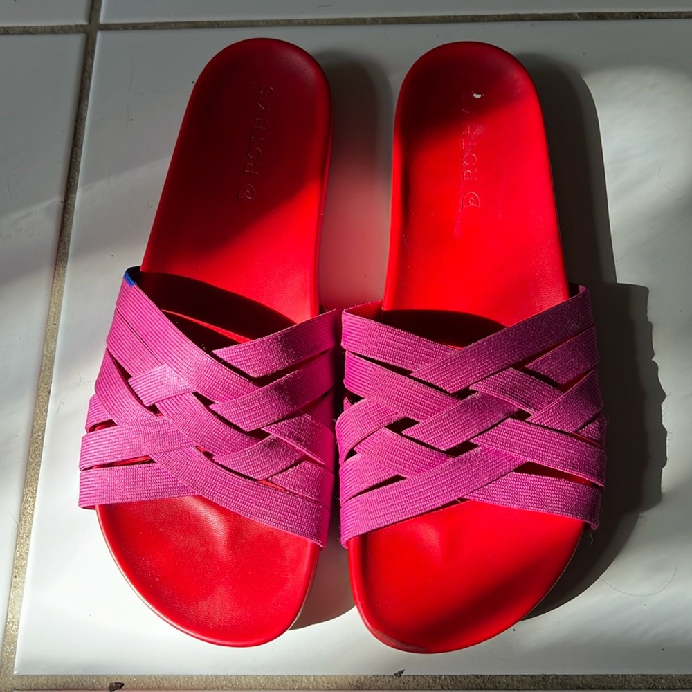 Rothys criss-cross weave sandal